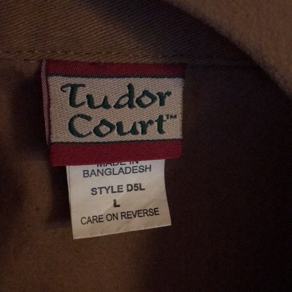 Tudor Court Jean Jacket / Denim Jacket. Great Neutral Color. Size Large - Picture 7 of 9